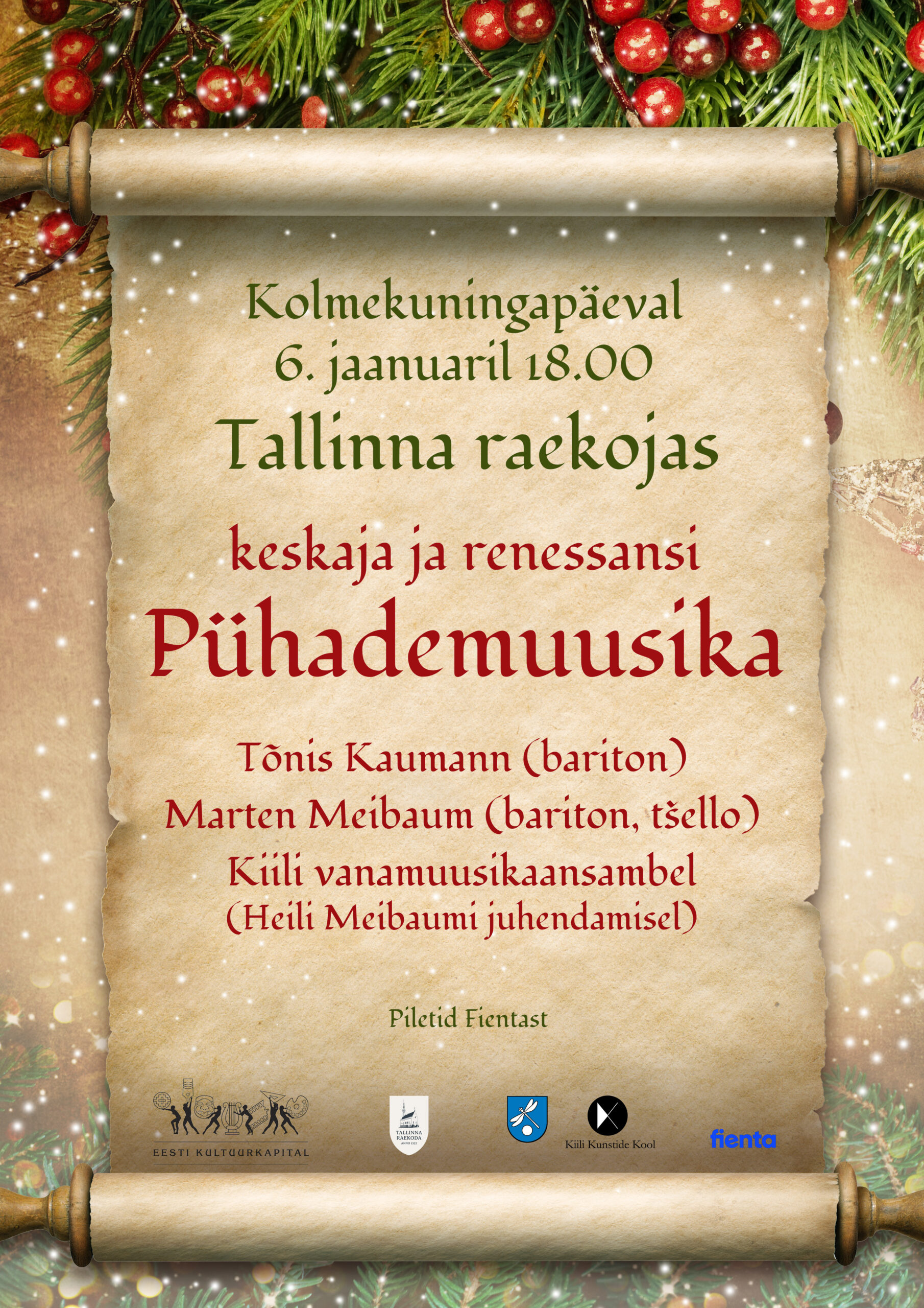 Keskaja ja renessansi pühademuusika Tallinna raekojas