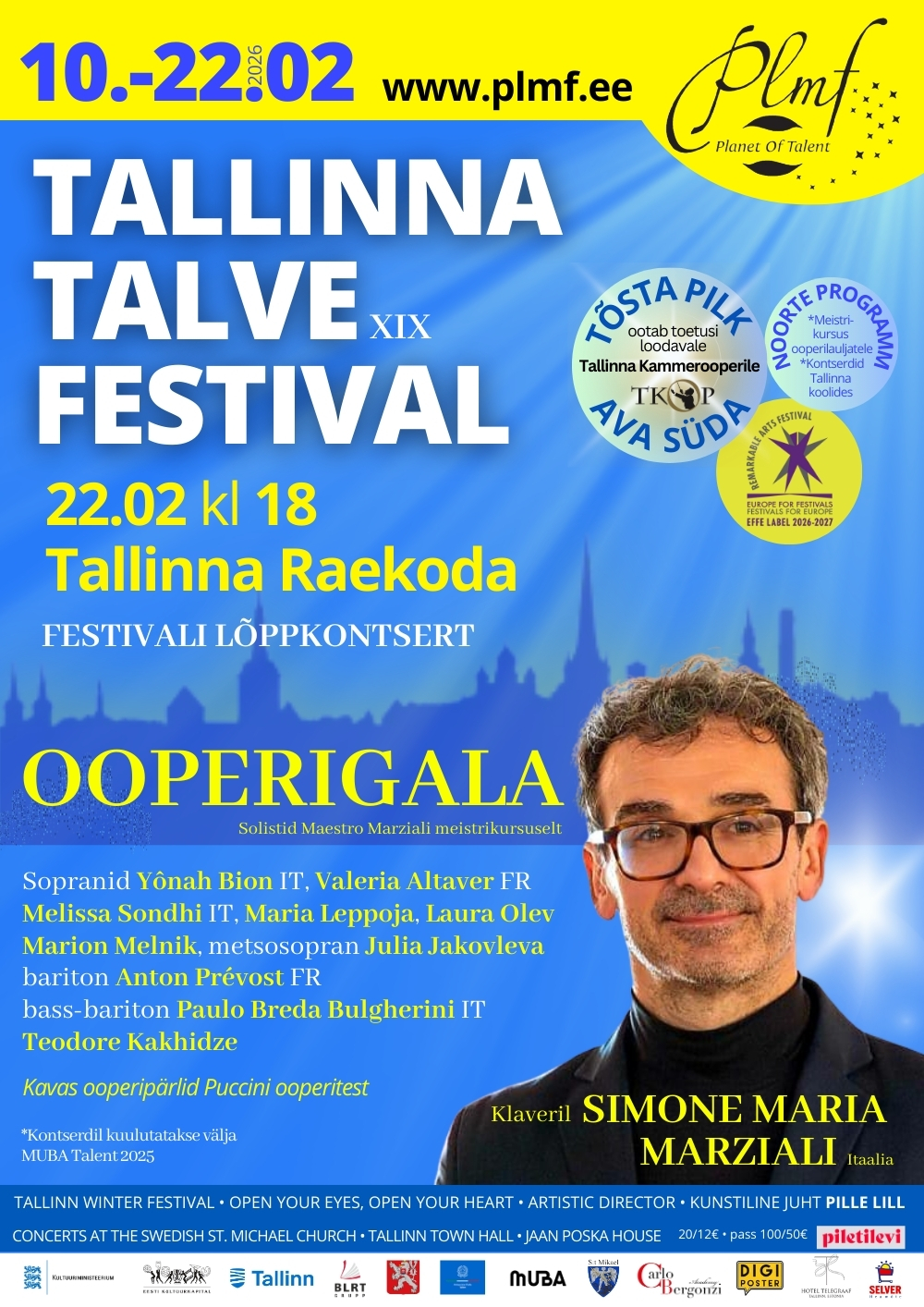 Talvefestivali lõppkontsert ooperigala