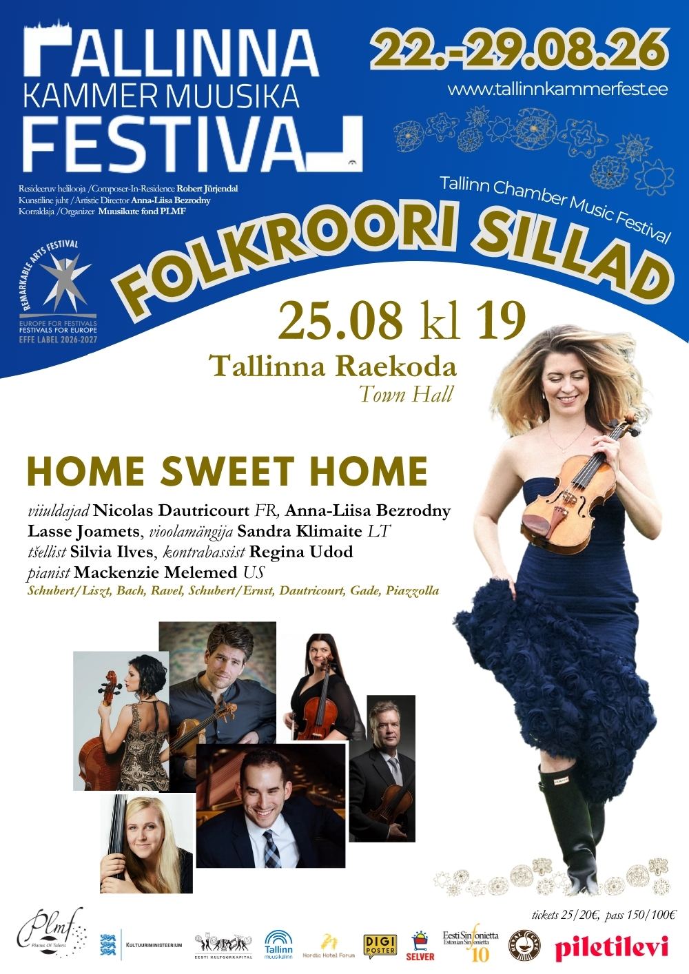 Tallinna kammermuusika festival. Kodu, kallis kodu